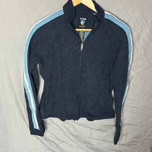 Kuhl women’s Dark Blue Merino Wool Jacket